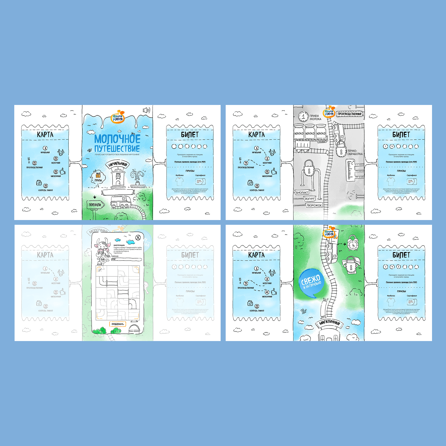 Фруто Няня. "Саяхат" ойын механикасы